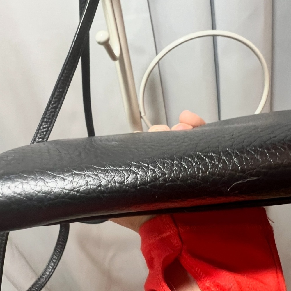 Kate Spade New York Black Pebbled Leather Wallet on Chain Crossbody - Picture 15 of 15